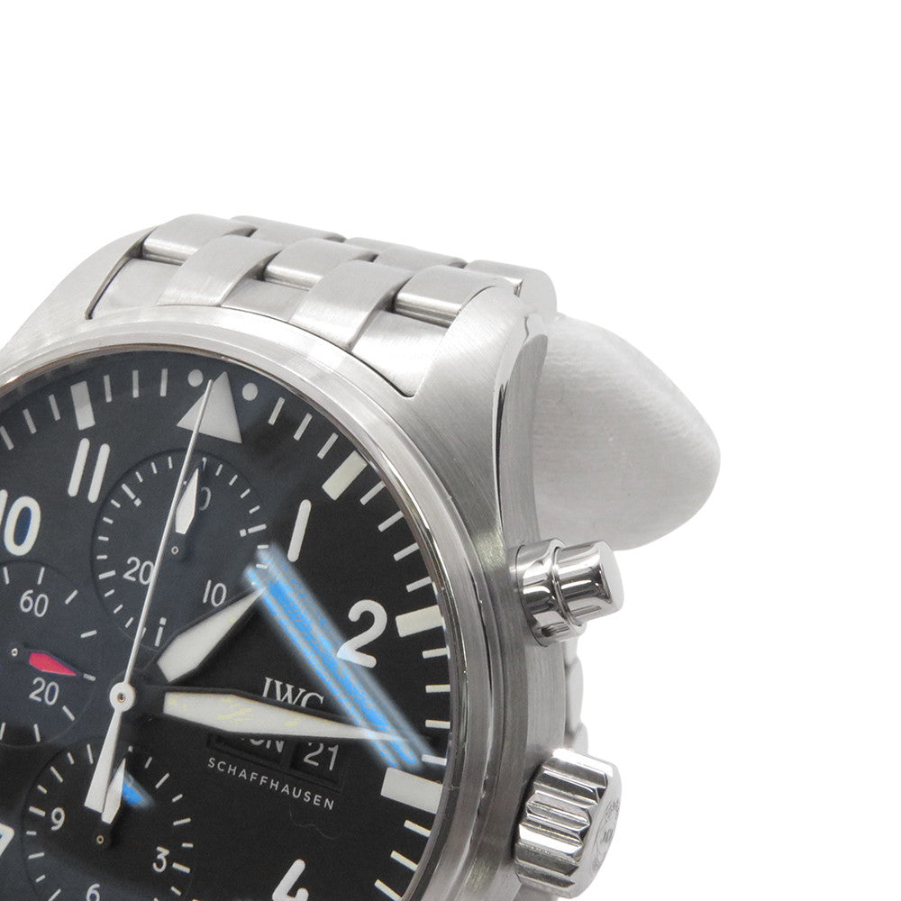 IWC Pilot's Watch Chronograph W43mm Stainless Steel Black DialIW377710