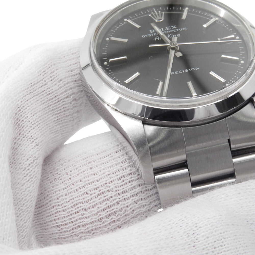 ROLEX Air-King W34mm Stainless Steel Black Dial14000