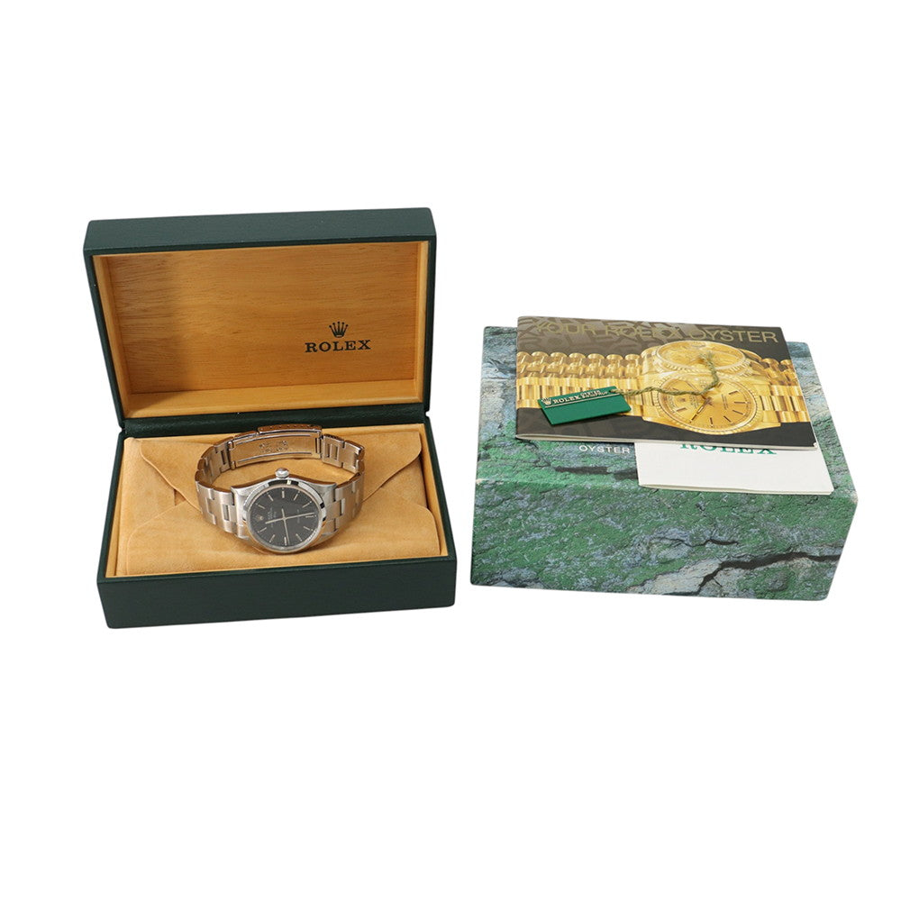 ROLEX Air-King W34mm Stainless Steel Black Dial14000
