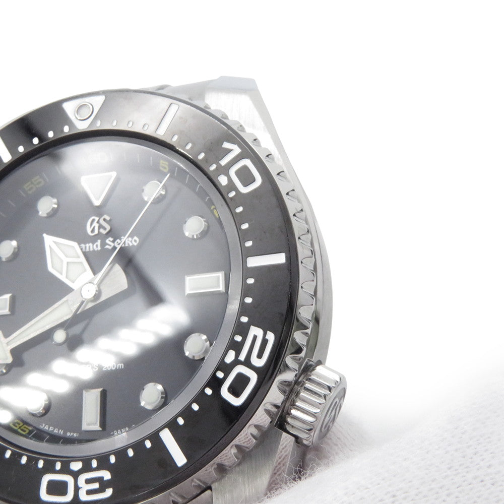SEIKO Grand Seiko Sports Collection Diver W43.6mm Stainless Steel Black DialSBGX335