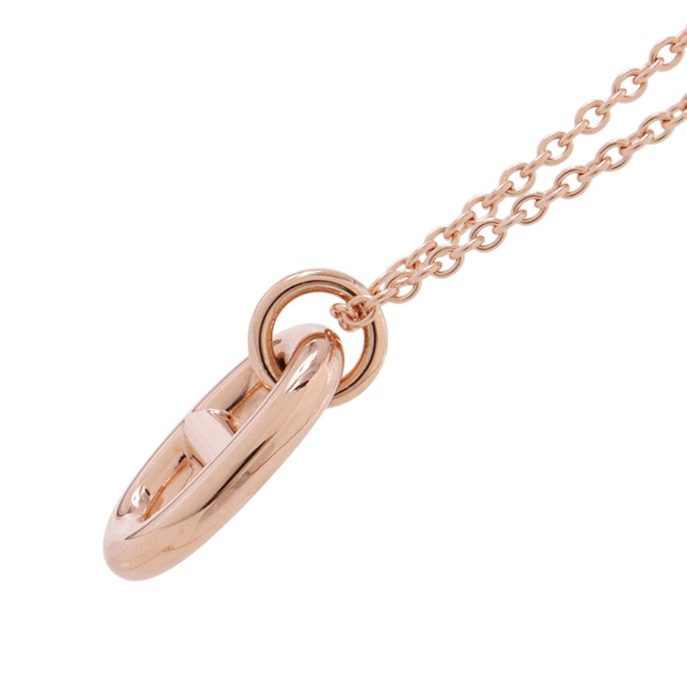HERMES Chaine d'Ancre Farandole Necklace Size PM 18K Pink Gold