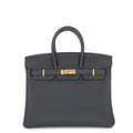 HERMES Birkin Ardoise Togo Leather Size 25