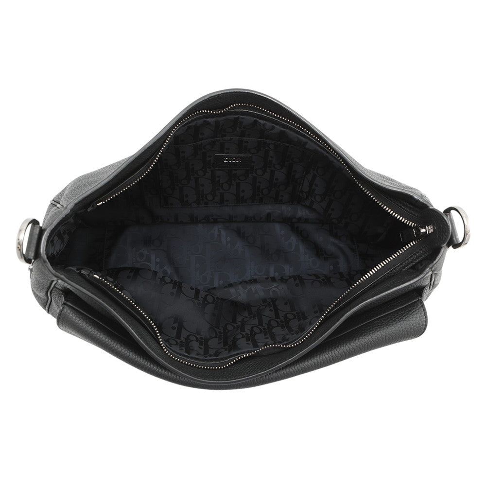 Dior Saddle 2-Way Soft Bag Black1ADHO023ULC_H00N Leather