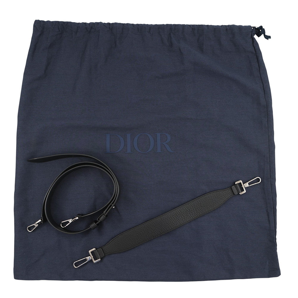 Dior Saddle 2-Way Soft Bag Black1ADHO023ULC_H00N Leather