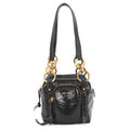 PRADA Dunkle Handbag Black1BB137 Leather Size Mini