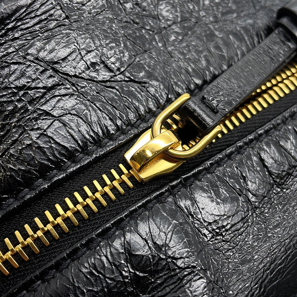 PRADA Dunkle Handbag Black1BB137 Leather Size Mini