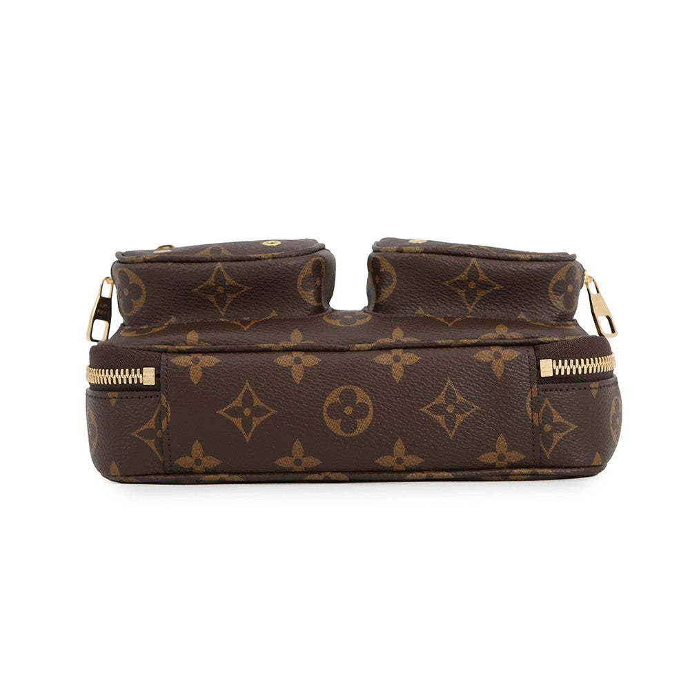 LOUIS VUITTON Utility/Crossbody BrownM80446 Monogram
