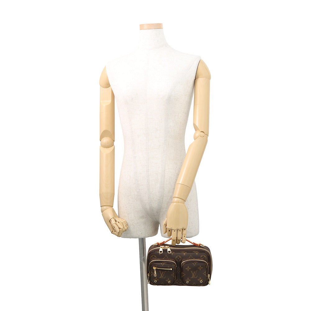 LOUIS VUITTON Utility/Crossbody BrownM80446 Monogram
