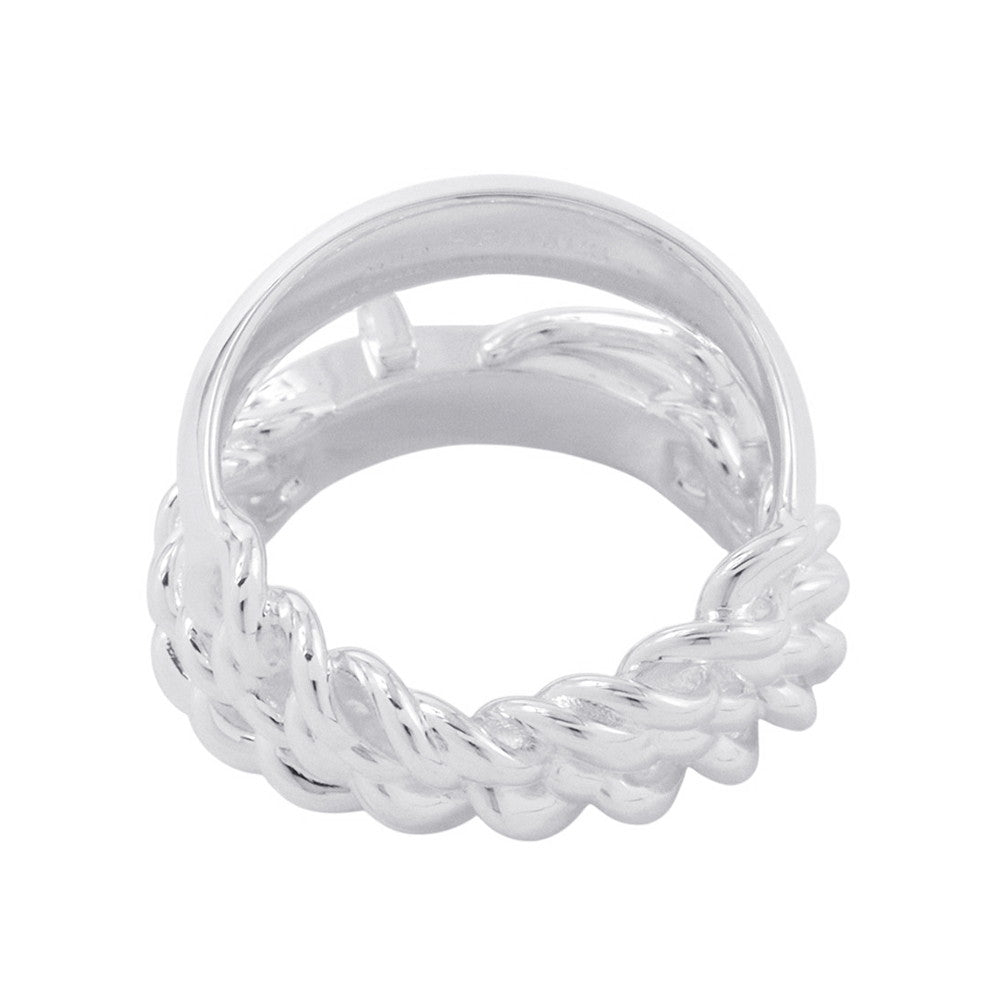 HERMES BoucleSellier Inflexible Ring Size 54/#14 SV925