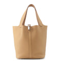 HERMES Picotin Lock Biscuit Taurillon Clemence Size MM