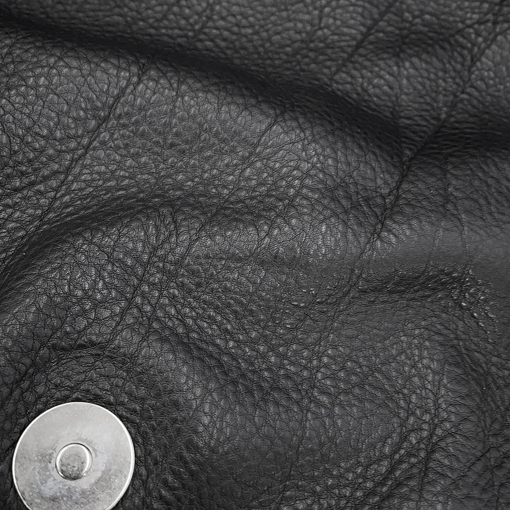 Dior CD Logo Handbag Black Leather