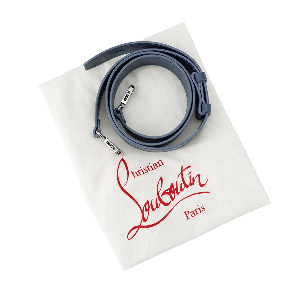 Christian Louboutin Paloma Denim Top Handle Blue3245299 Denim Leather Size Mini