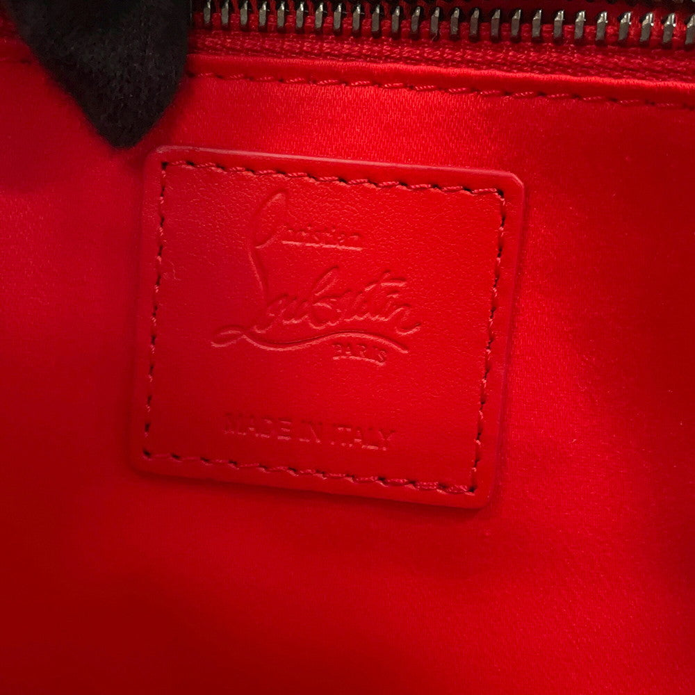 Christian Louboutin Tote Bag Ruistote Black/Red1225141B378 Leather