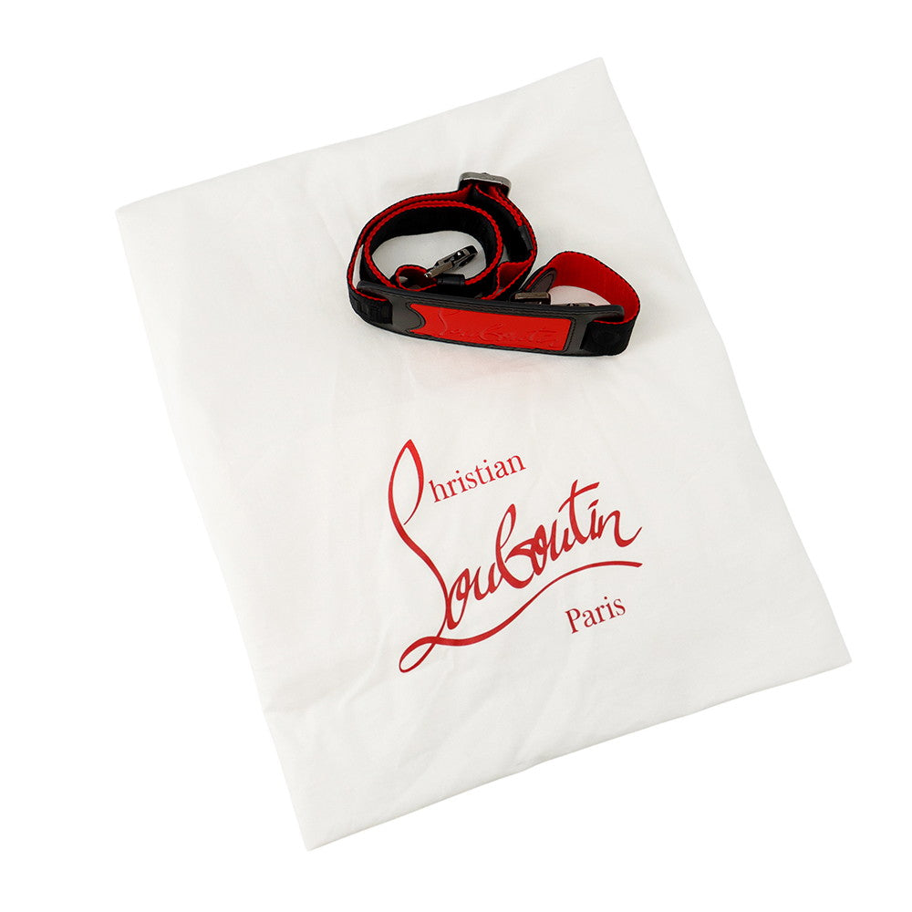 Christian Louboutin Tote Bag Ruistote Black/Red1225141B378 Leather
