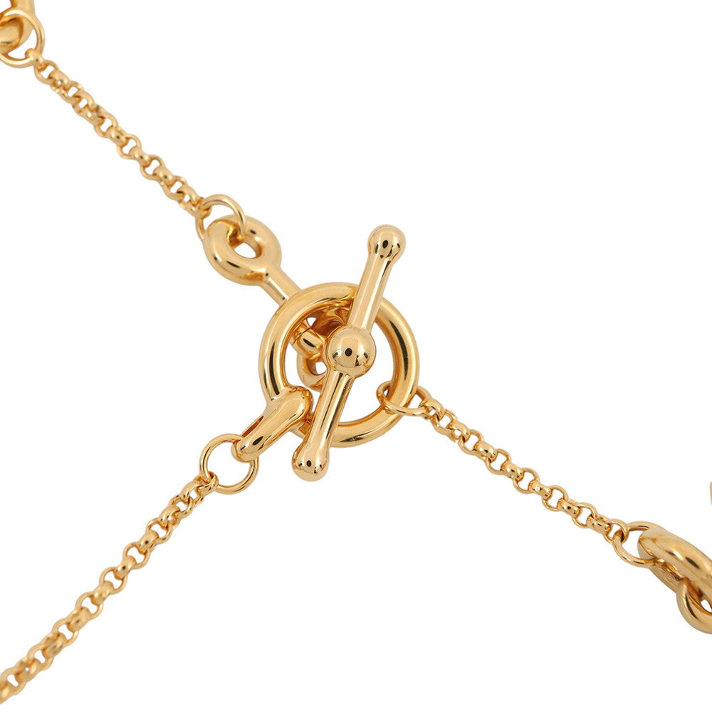 HERMES Cheval Grand Parade NecklaceH100005FAF Metal Lacquer