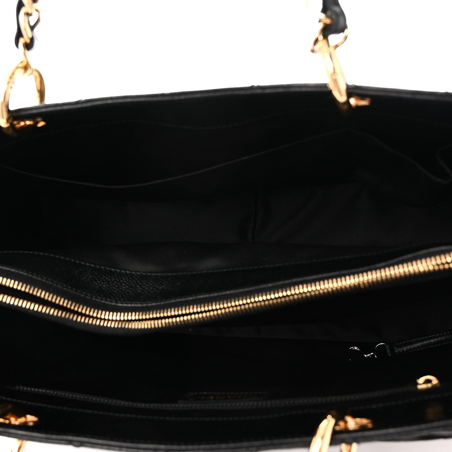 Caviar Quilted XL Grand Shopping Tote GST Black