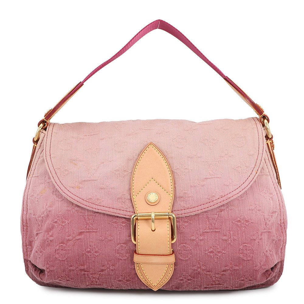 LOUIS VUITTON Sunray Purple/PinkM40417 Monogram Denim