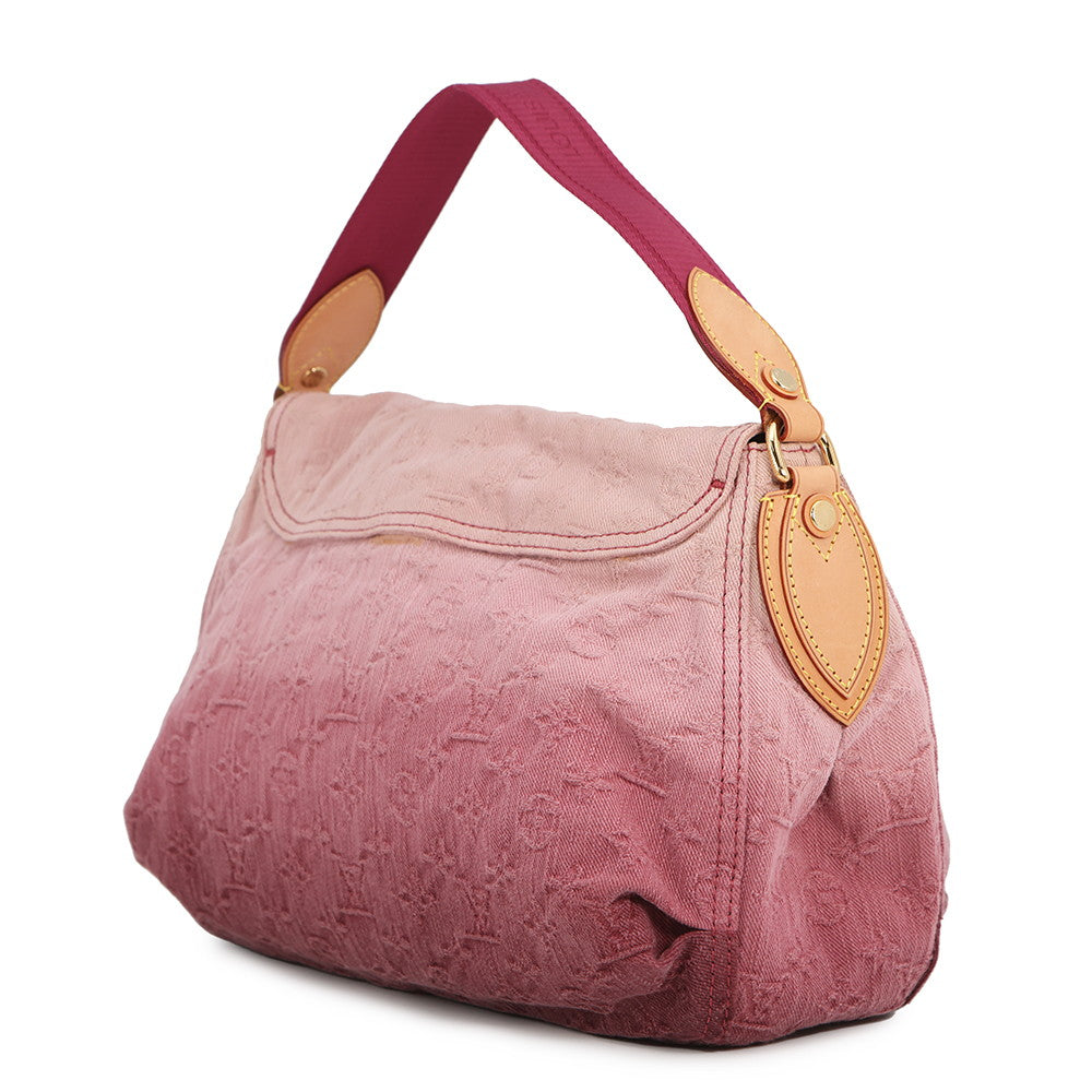 LOUIS VUITTON Sunray Purple/PinkM40417 Monogram Denim