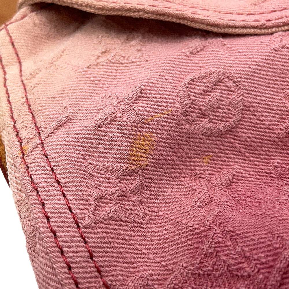 LOUIS VUITTON Sunray Purple/PinkM40417 Monogram Denim