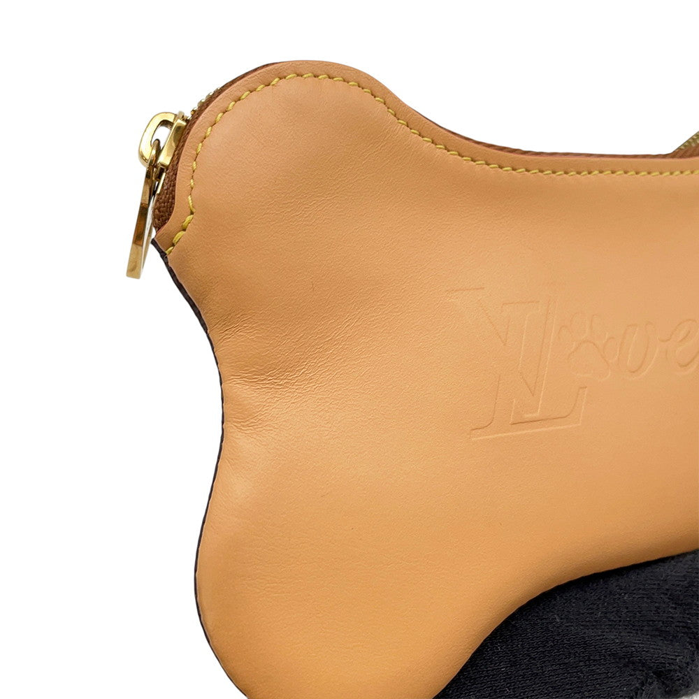 LOUIS VUITTON Bone Key Pouch BrownM12616 Monogram