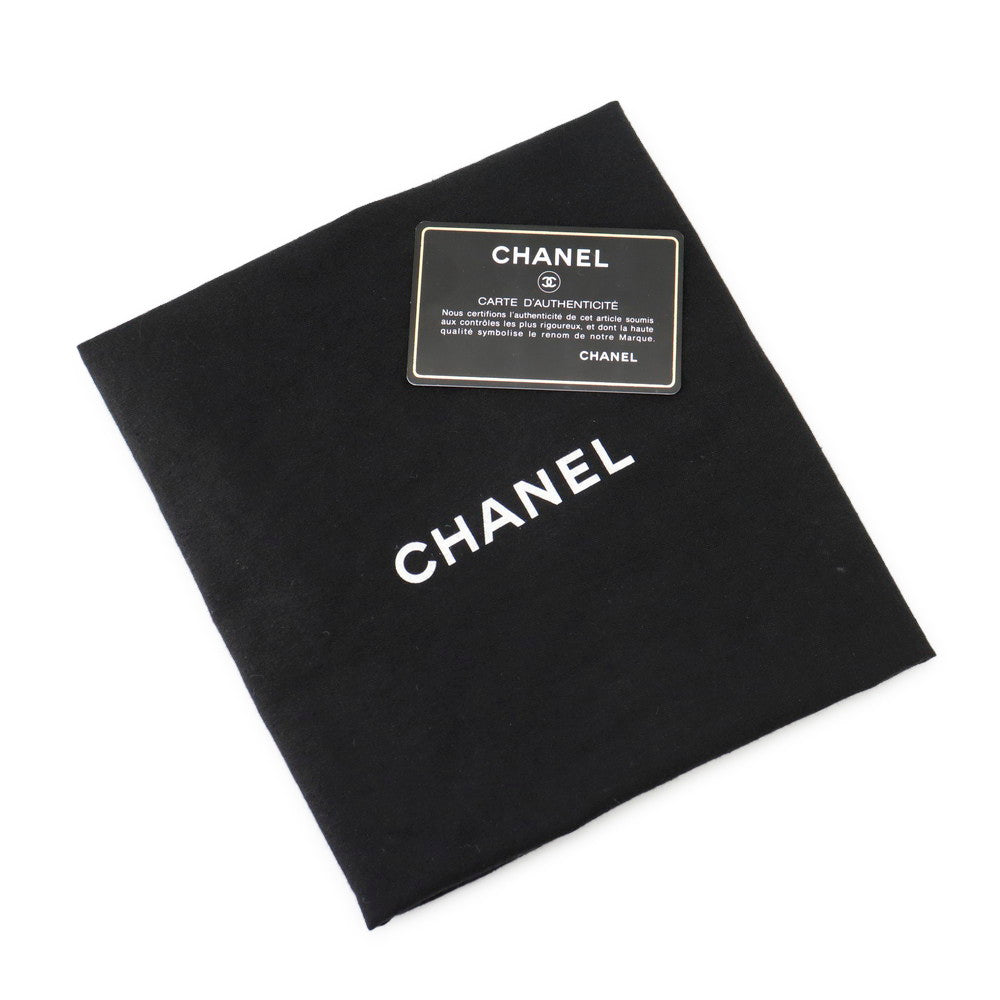 CHANEL Matelasse Double Flap Chain Shoulder Bag WhiteA01112 Lambskin Size 25
