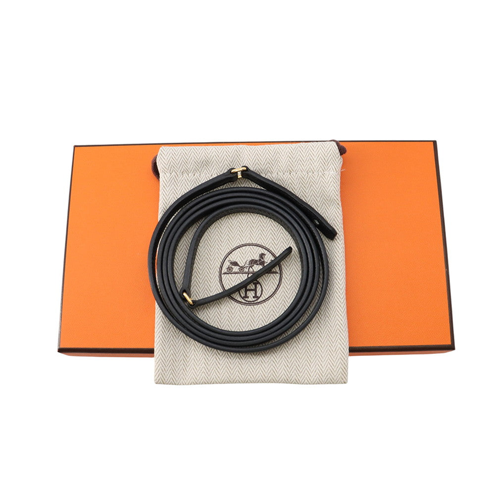 HERMES Constance to Go Black Epsom