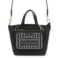 LOUIS VUITTON Neverfull・Inside Out NoirM12099 Monogram Grain Leather Size BB