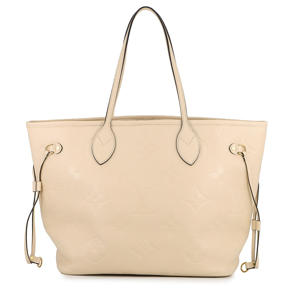 LOUIS VUITTON Neverfull claimM46676 Monogram Empreinte Leather Size MM