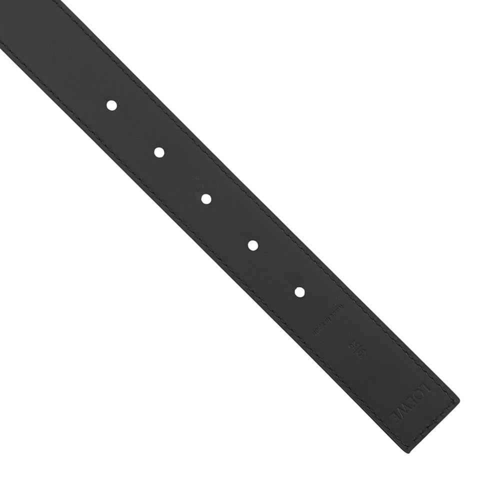 LOEWE Anagram Belt Reversible Size 65/26 Tan/Black Leather