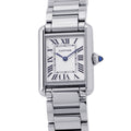 CARTIER Tank mast SM H29.5mm×W22mm Stainless Steel Silver DialWSTA0051