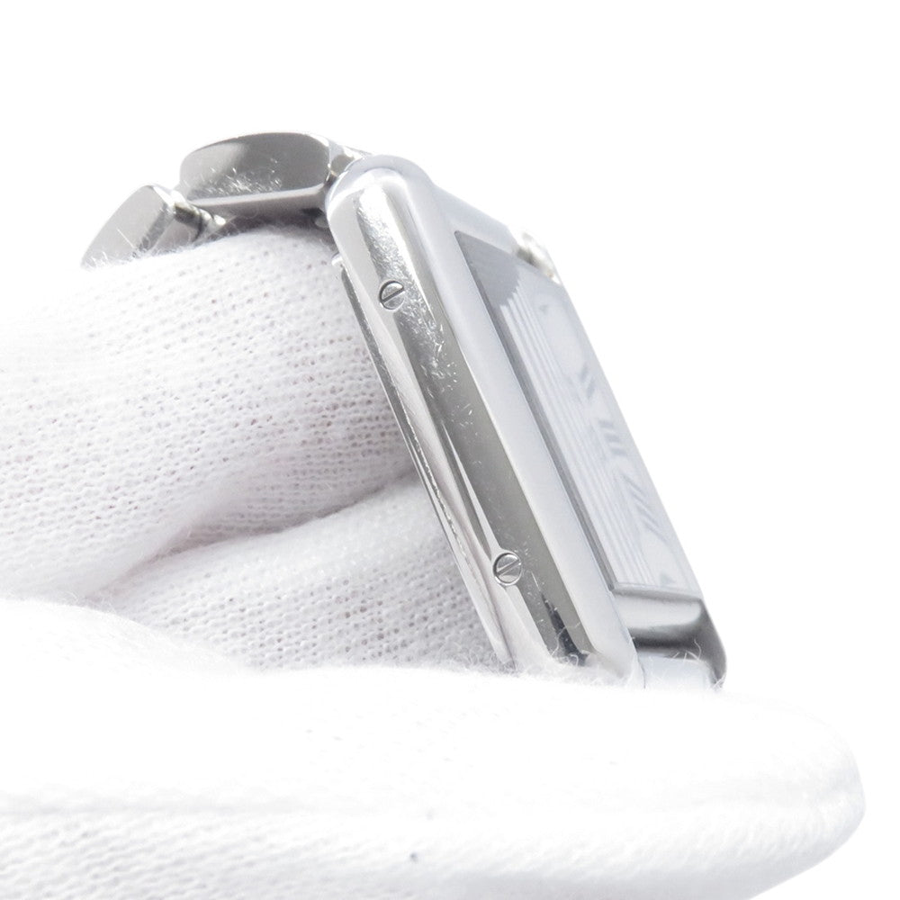 CARTIER Tank mast SM H29.5mm×W22mm Stainless Steel Silver DialWSTA0051