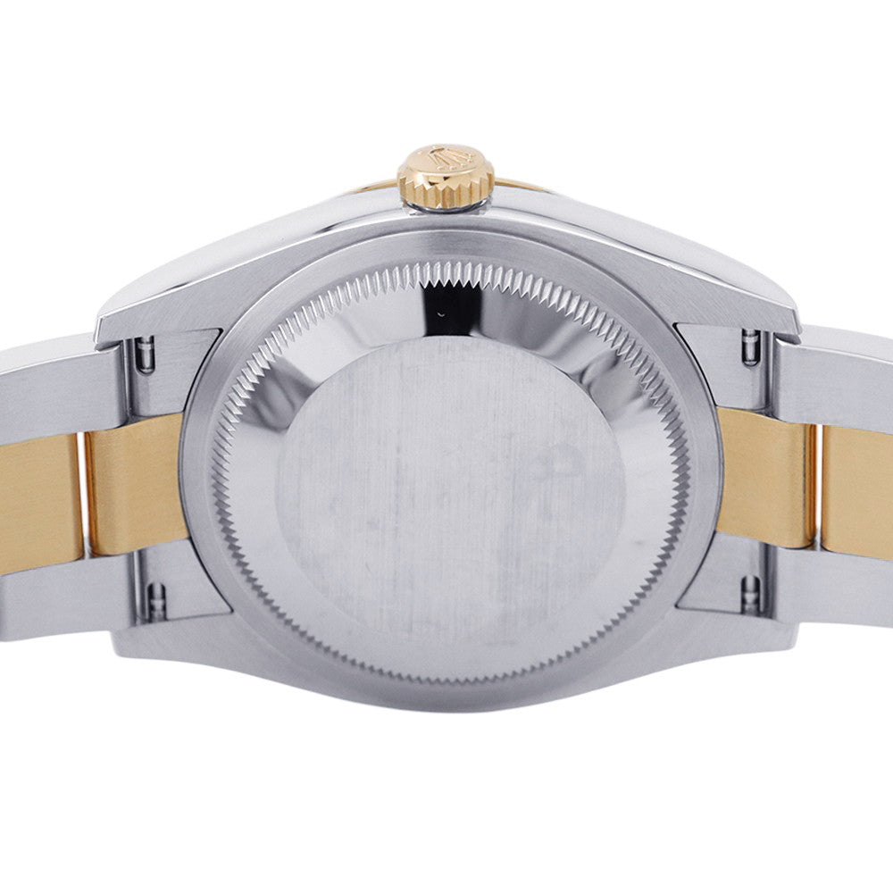 ROLEX Datejust W36mm Stainless Steel K18YG White Dial126203
