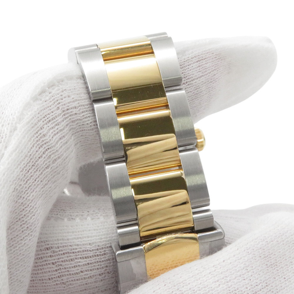 ROLEX Datejust W36mm Stainless Steel K18YG White Dial126203