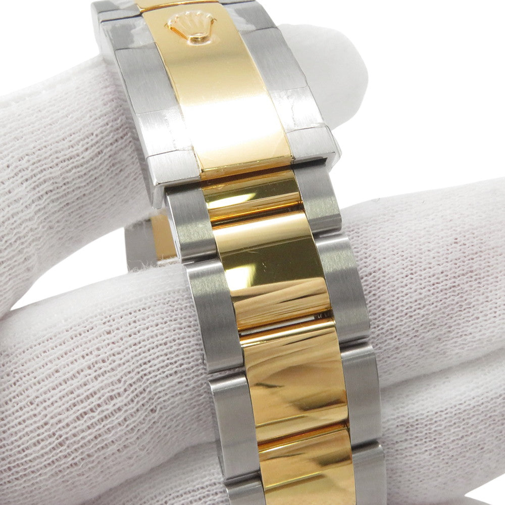 ROLEX Datejust W36mm Stainless Steel K18YG White Dial126203