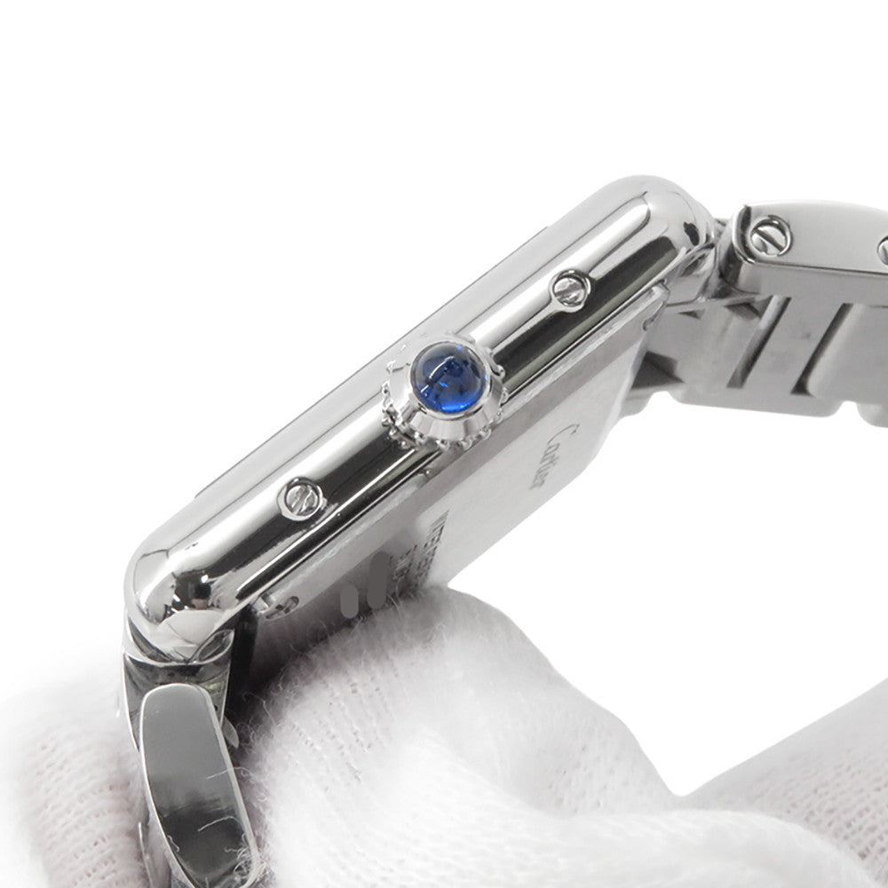 CARTIER Tank mast SM H29.5mm×W22mm Stainless Steel Silver DialWSTA0051