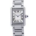 CARTIER Tank mast SM H29.5mm×W22mm Stainless Steel Silver DialWSTA0051