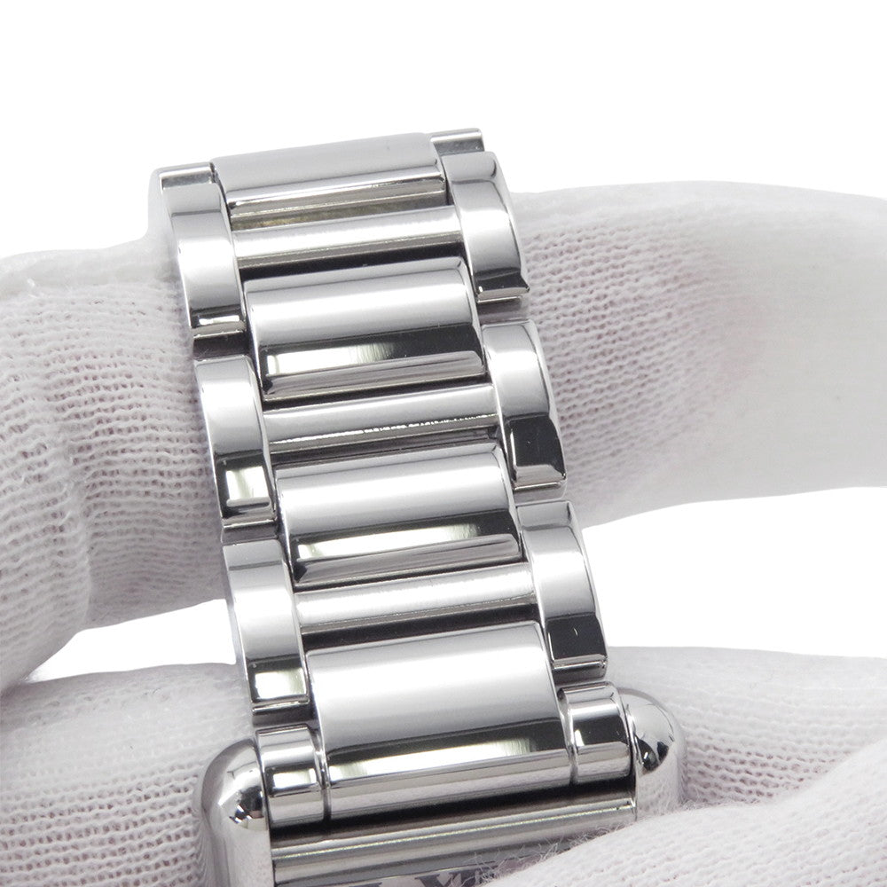 CARTIER Tank mast SM H29.5mm×W22mm Stainless Steel Silver DialWSTA0051