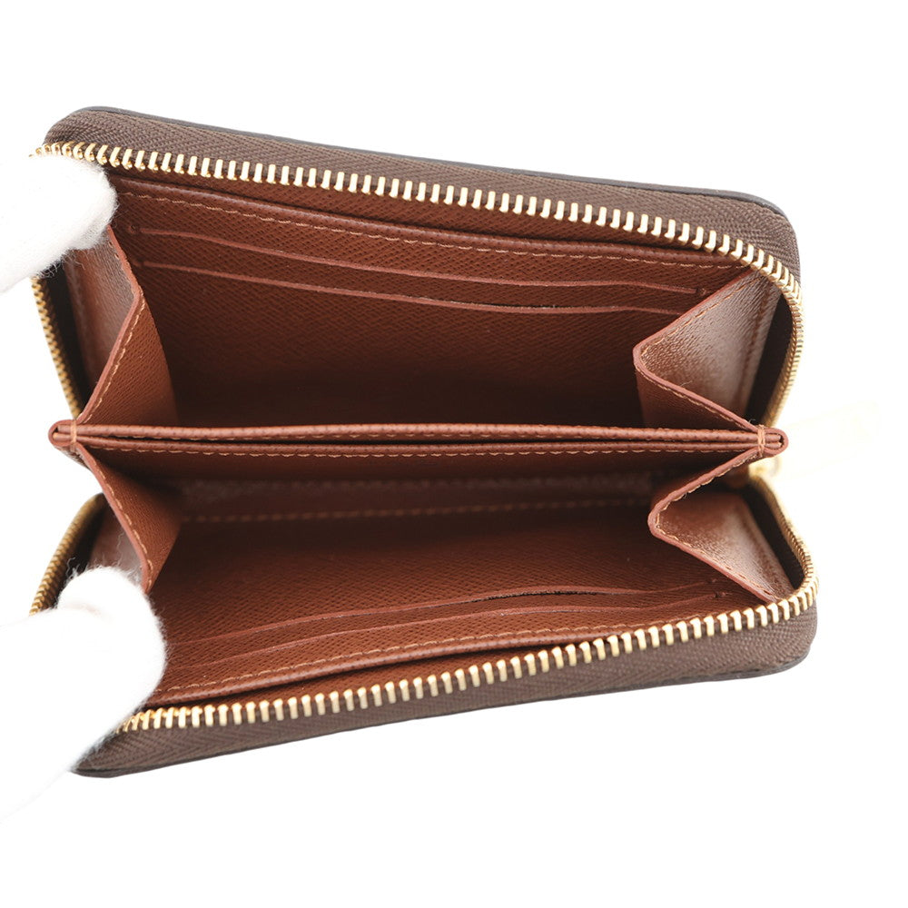 LOUIS VUITTON Zippy Coin Purse BrownM60067 Monogram
