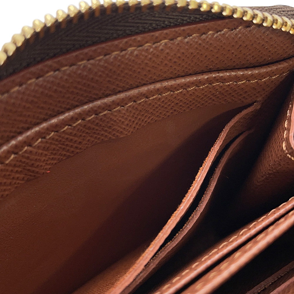 LOUIS VUITTON Zippy Coin Purse BrownM60067 Monogram