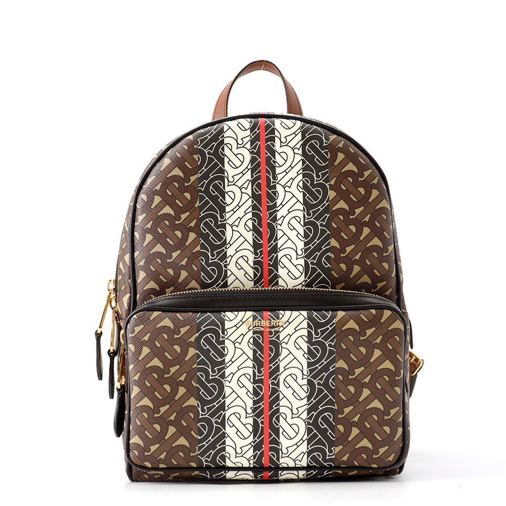 BURBERRY TBMonogram Backpack Brown/Multicolor8019346 PVC Leather