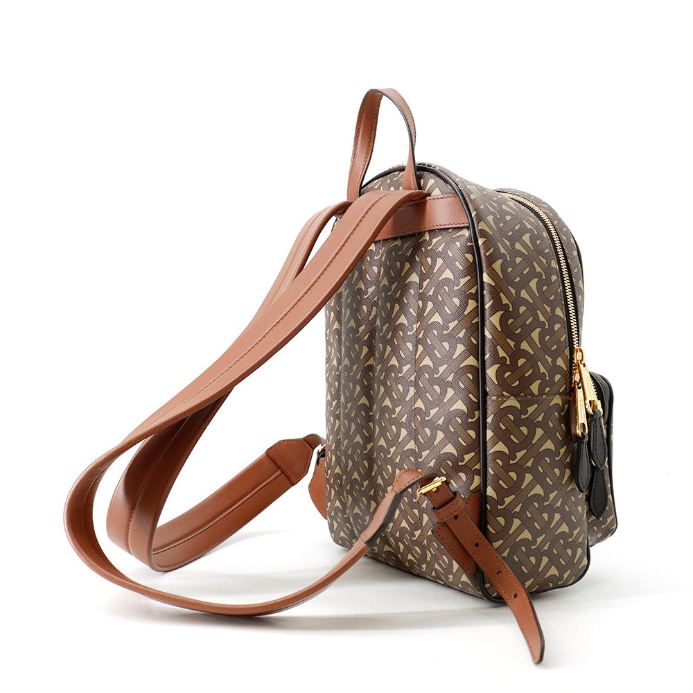 BURBERRY TBMonogram Backpack Brown/Multicolor8019346 PVC Leather