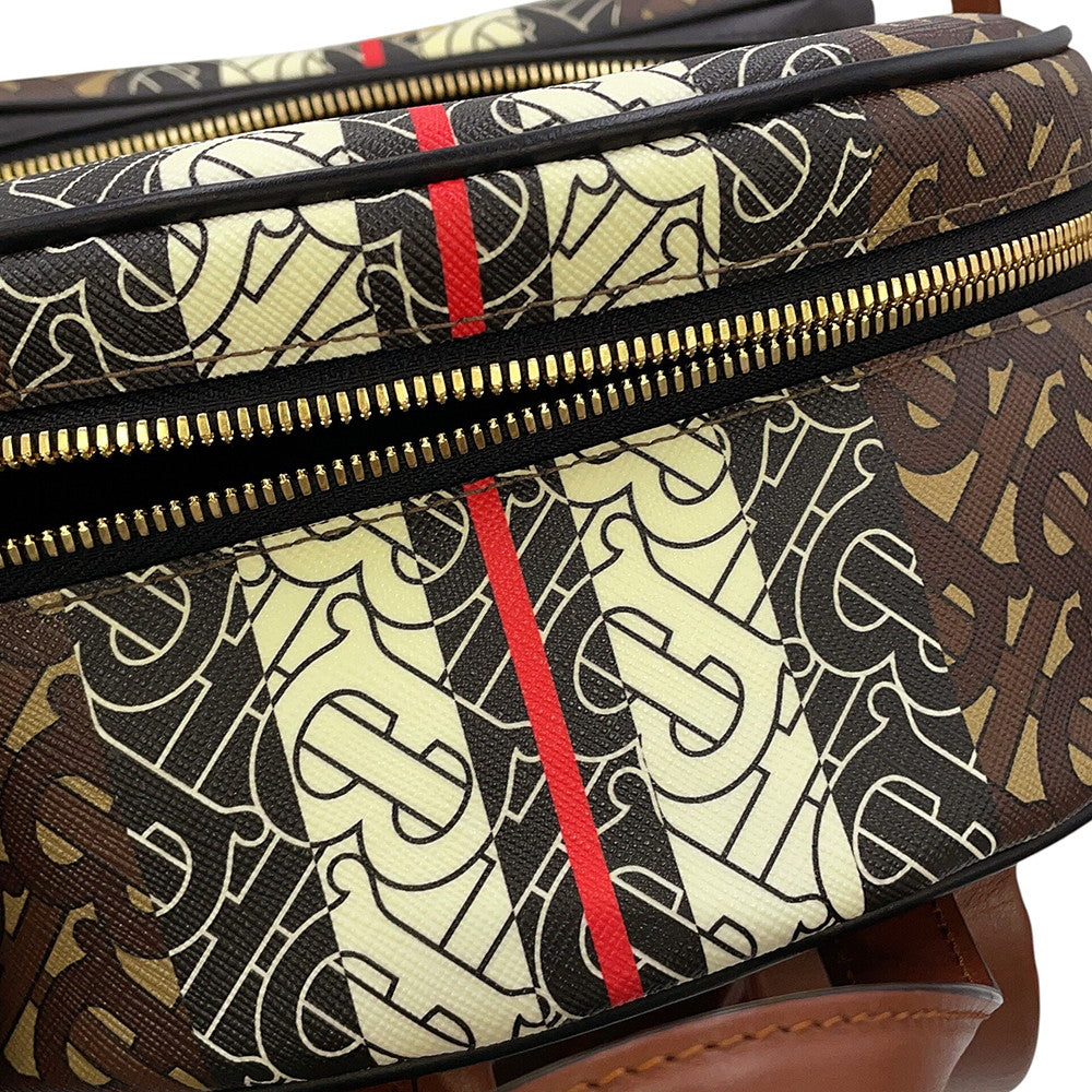 BURBERRY TBMonogram Backpack Brown/Multicolor8019346 PVC Leather