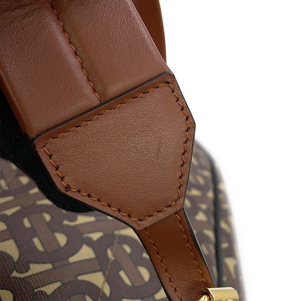 BURBERRY TBMonogram Backpack Brown/Multicolor8019346 PVC Leather