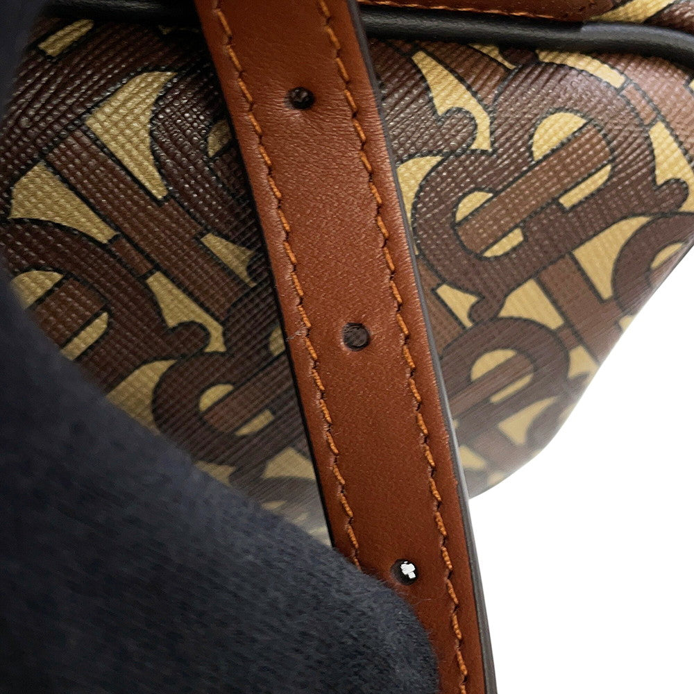 BURBERRY TBMonogram Backpack Brown/Multicolor8019346 PVC Leather