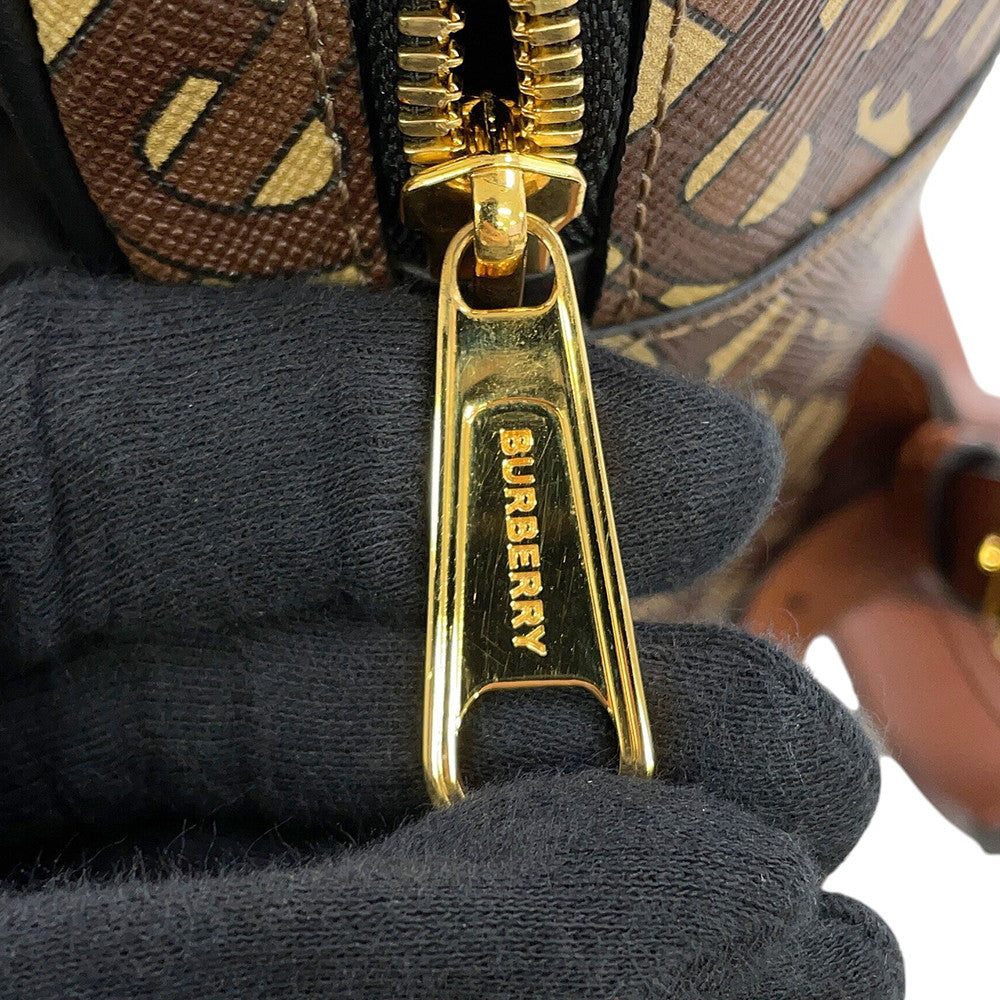 BURBERRY TBMonogram Backpack Brown/Multicolor8019346 PVC Leather