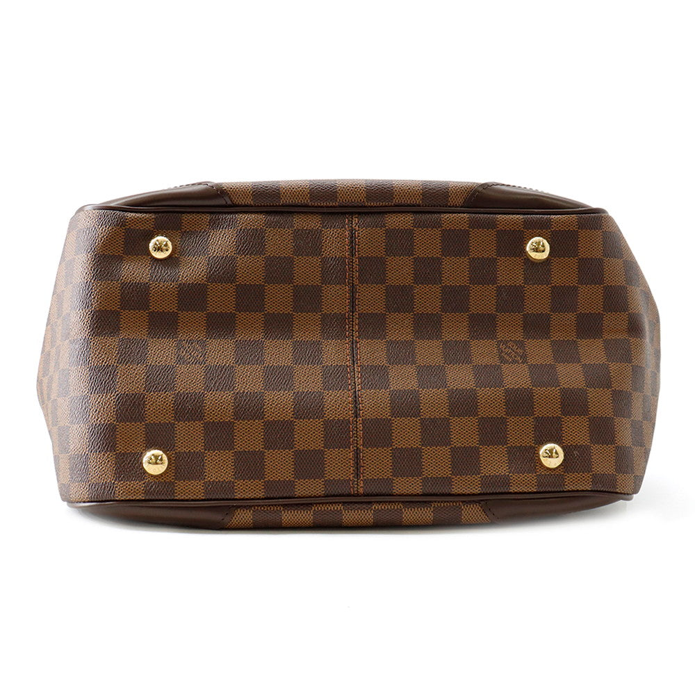 LOUIS VUITTON Verona RedN41119 Damier Ebene Canvas Size GM