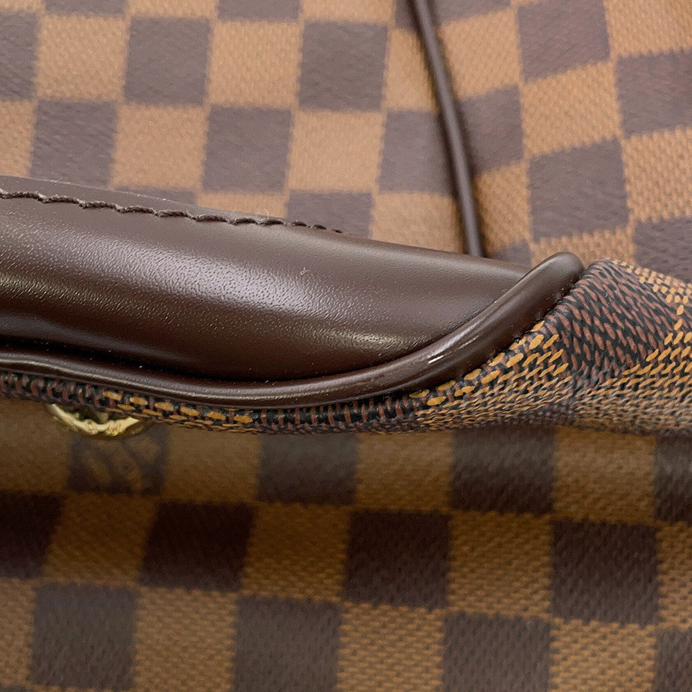 LOUIS VUITTON Verona RedN41119 Damier Ebene Canvas Size GM