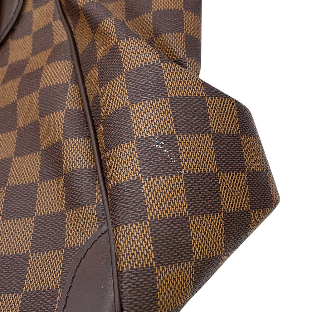 LOUIS VUITTON Verona RedN41119 Damier Ebene Canvas Size GM