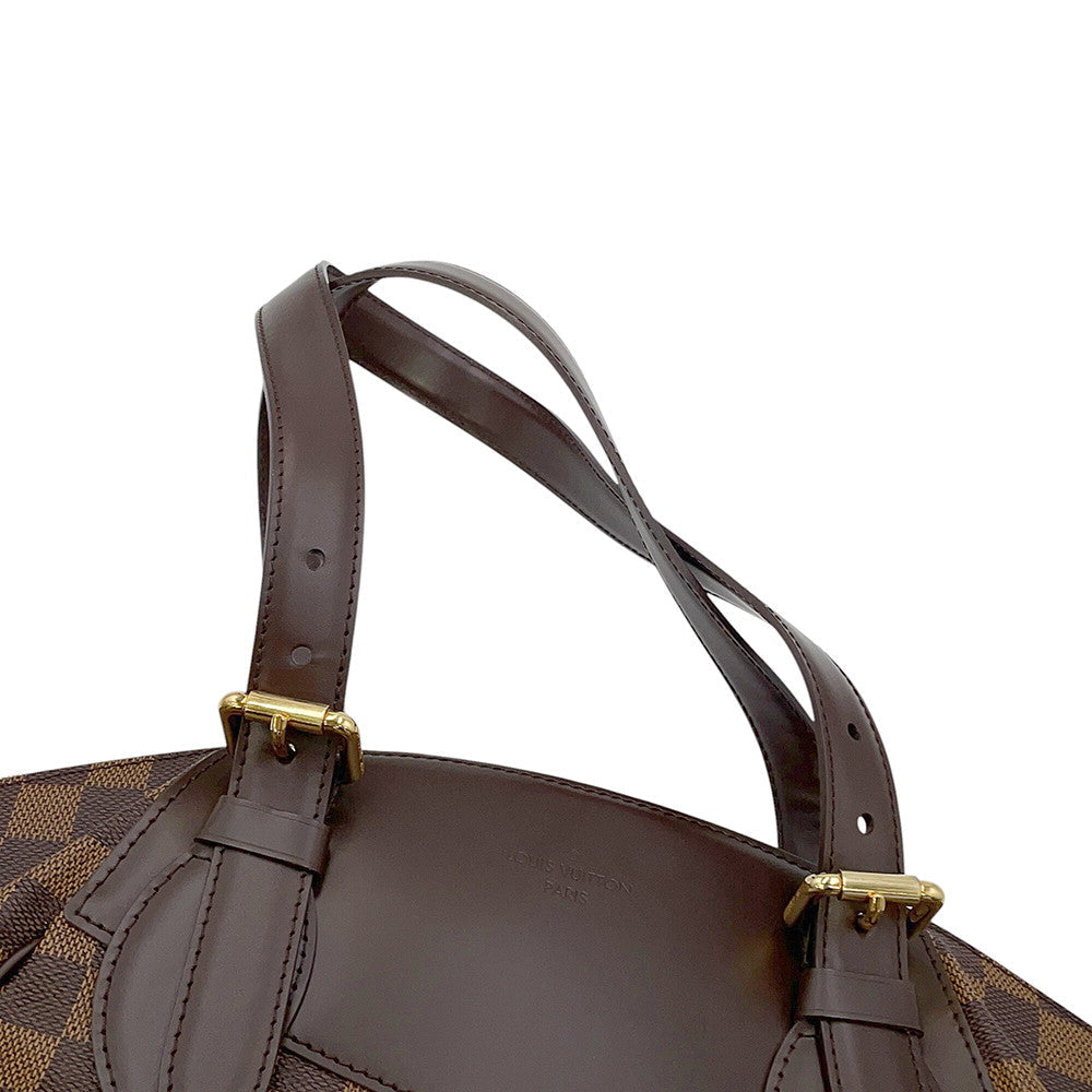 LOUIS VUITTON Verona RedN41119 Damier Ebene Canvas Size GM