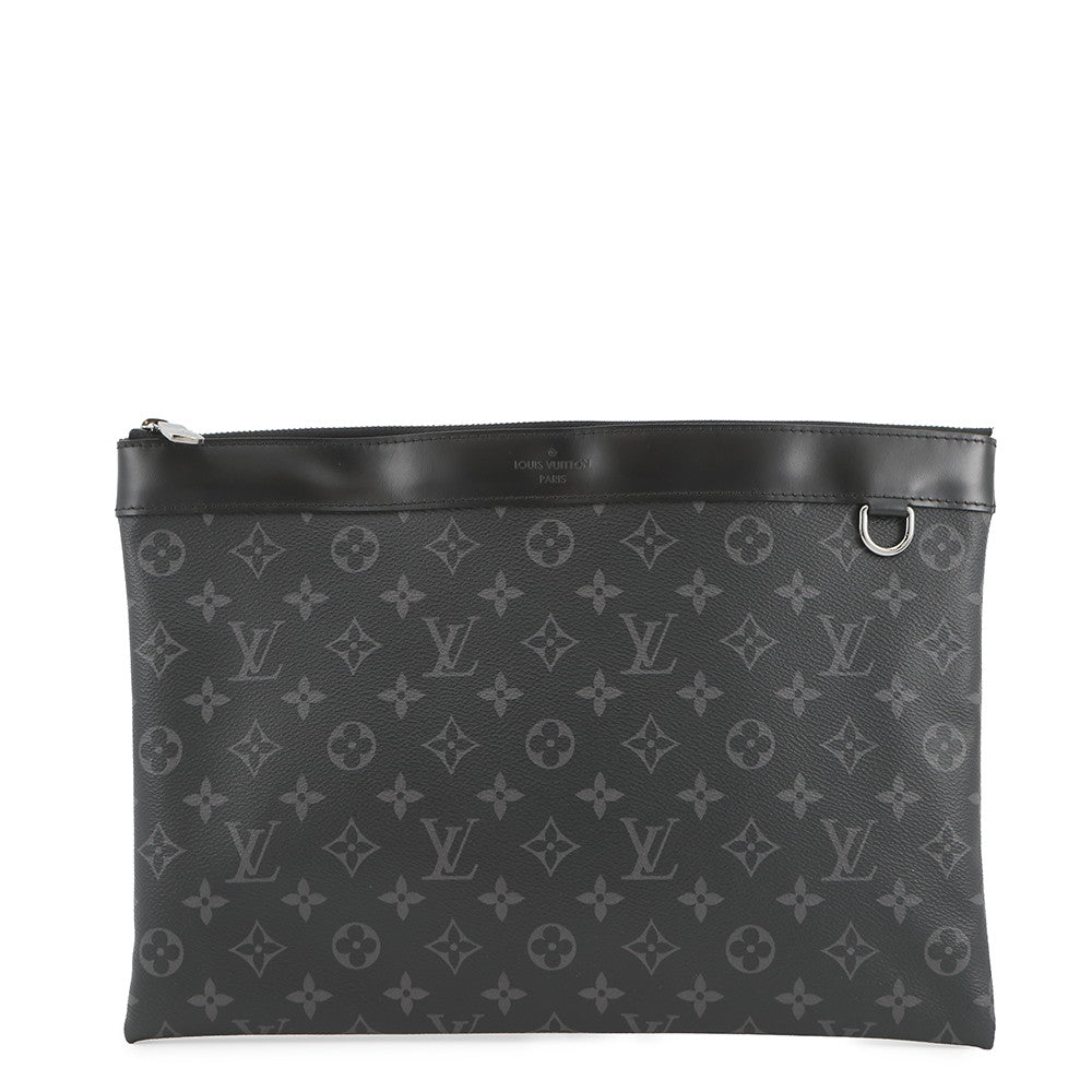 LOUIS VUITTON Pochette・Discovery NoirM62291 Monogram Eclipse